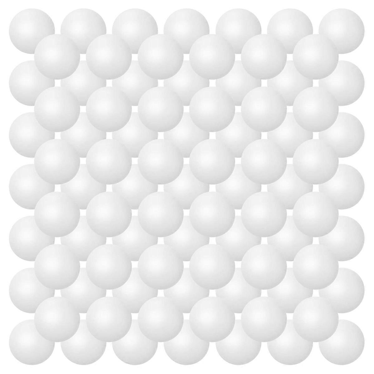 100pcs Pong Balls 40mm Beer Balls Bulk Washable Small Game Balls