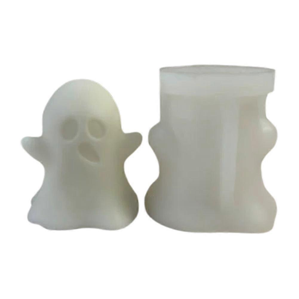 Halloween Ghost Ornaments Candle Mold