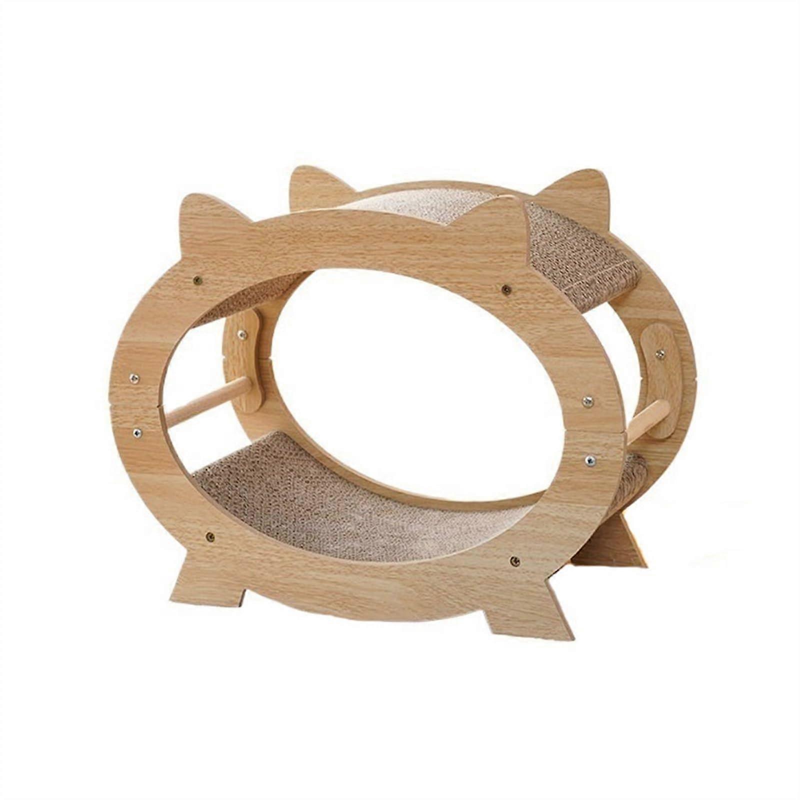 Cat scratching post  Vertical cat scratcher, thickened wavy cat nest, cat toys, cat accessories, anticat scratch sofa scratching board pad