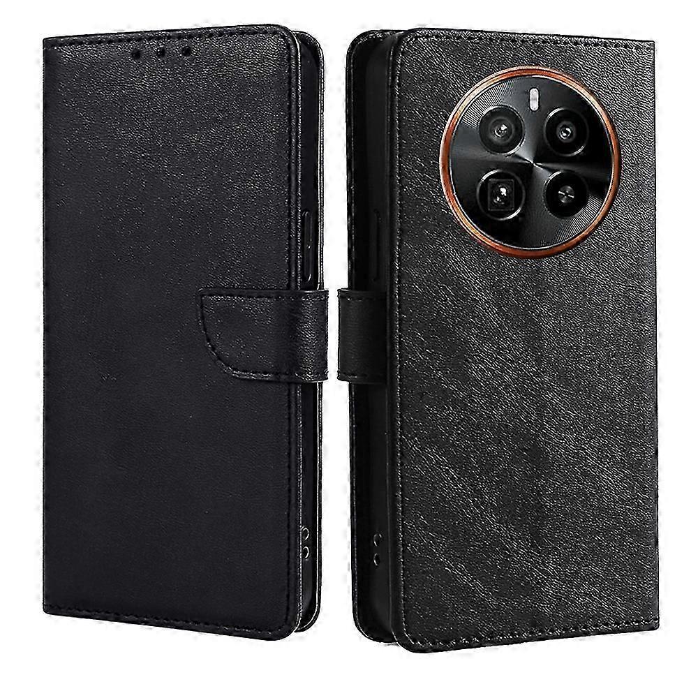 Calf Texture Buckle Flip Leather Phone Case