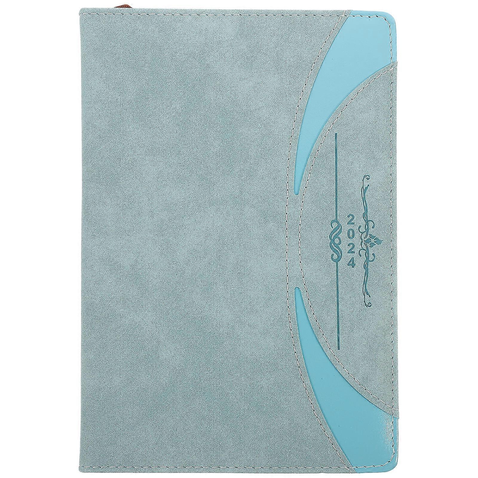 Weekly Desk Planner Notepad For Home Use Sky-Blue Rectangular Note-Taking 1Set