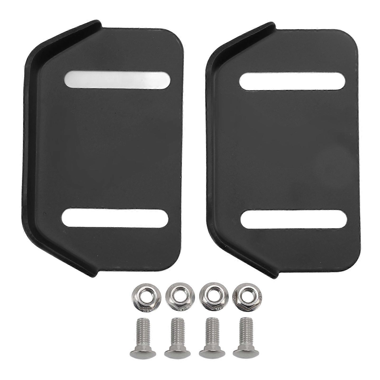 2 Set for MTD 784‑5580 Snowblower Skid Height Adjust Snow Throwers Blower Slide Plate Shoe with Mounting Hardware
