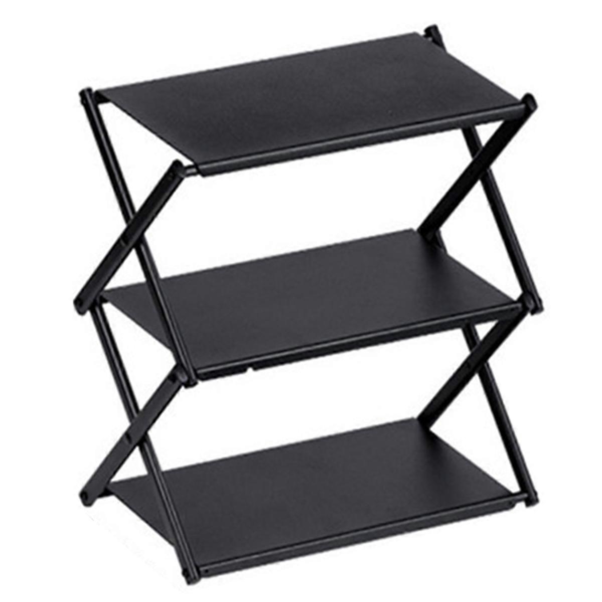 Outdoor Camping Tabletop Storage Rack Multi-Layer Folding Storage Rack Portable Multi-Function Camp