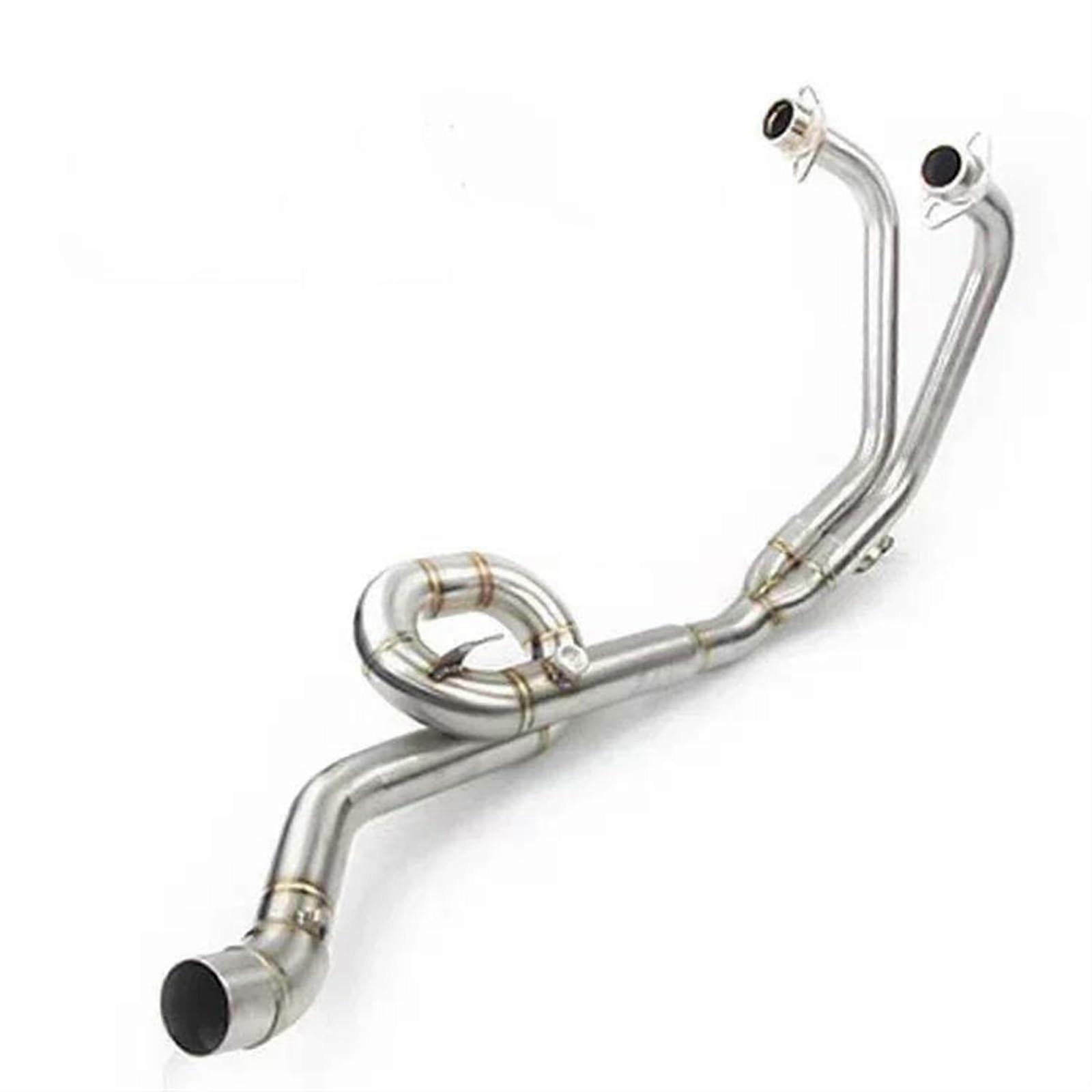 Silencer Exhaust Pipe For R25 R3 MT-03 2014-2021 Yamaha Motorcycle Exhaust Full System With Front Middle Pipe Silver