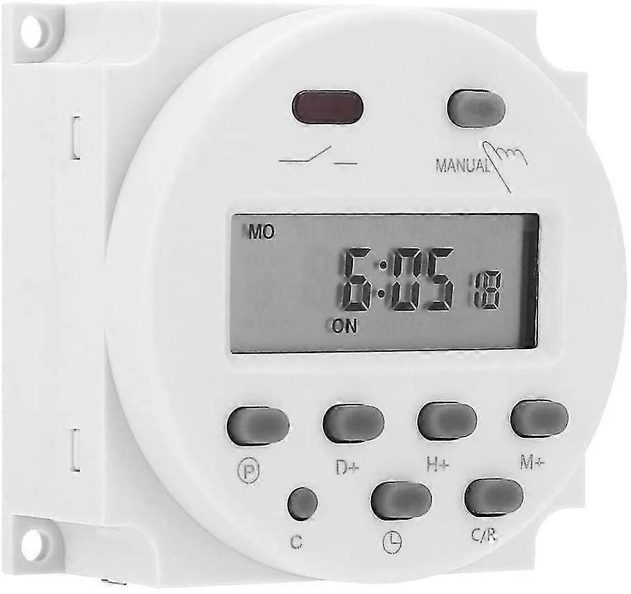 Cn101a Dc12v Lcd Digital Time Switch Microcomputer Control Power Timer Relay Switch 220v-240/50-60hz