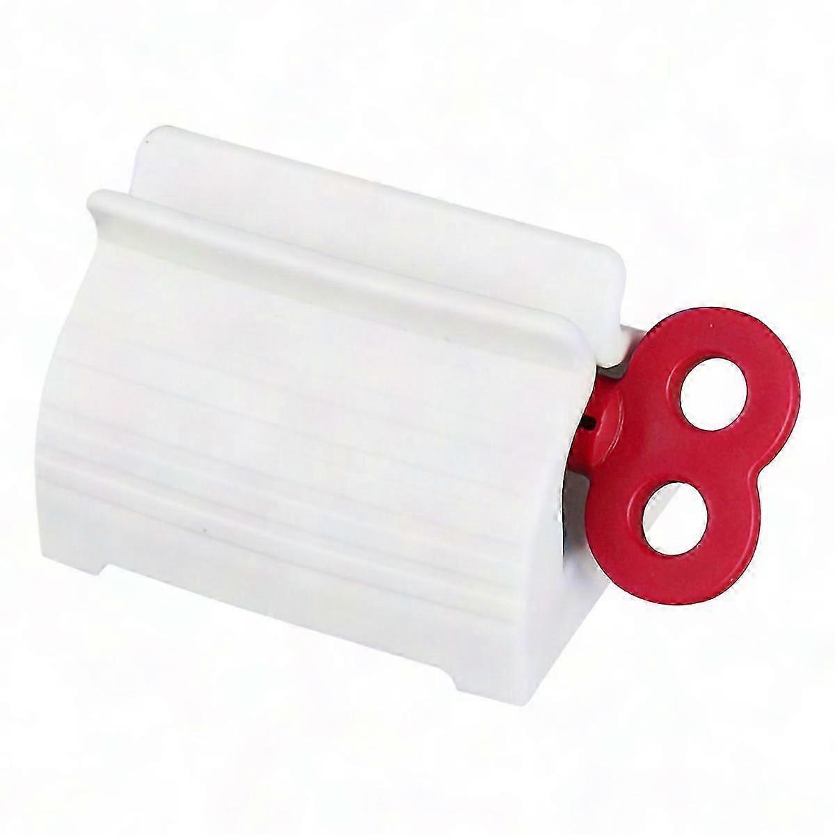 Toothpaste Tube Squeezer Roller for Bathroom - 1PC Manual Red Tool