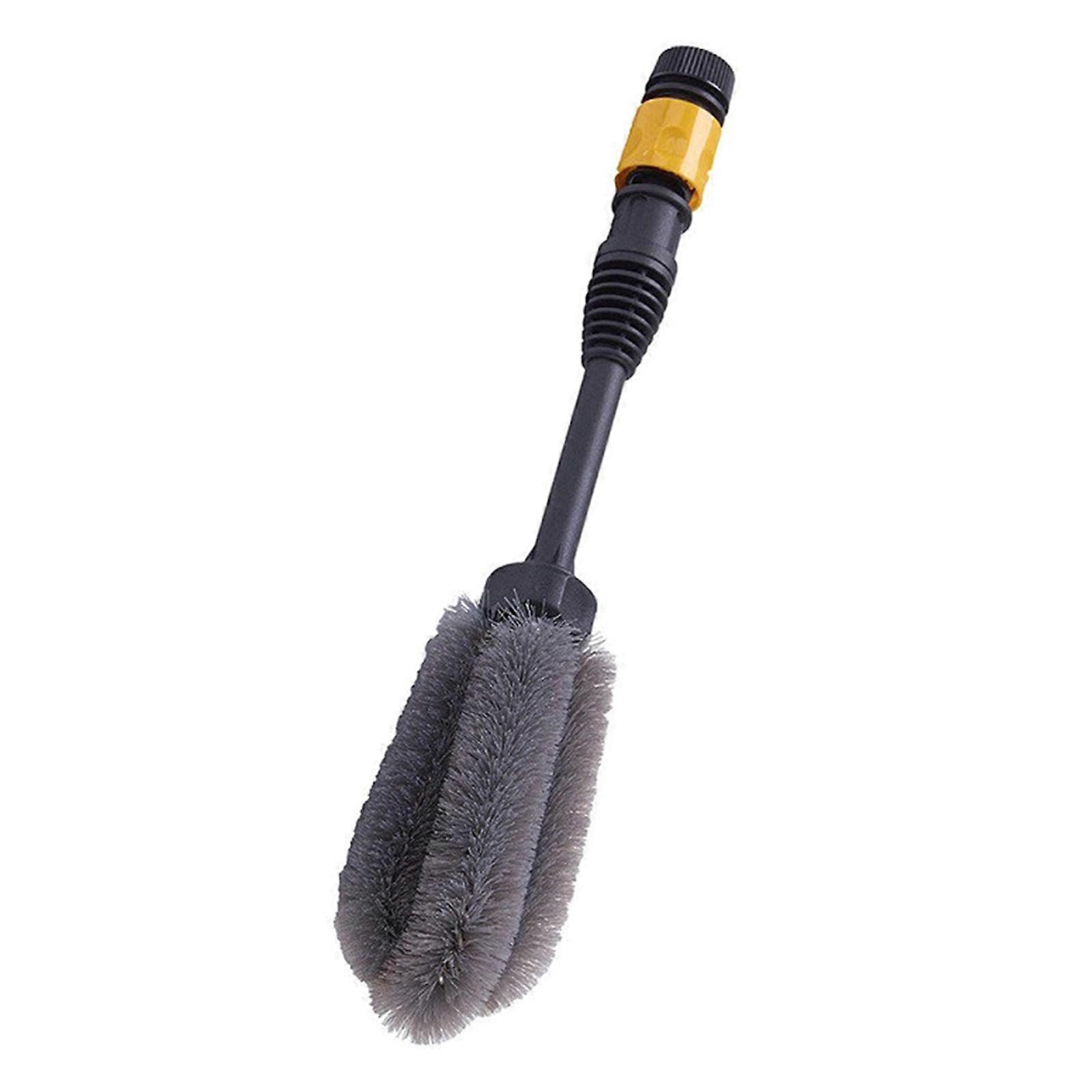 Automobile Power Scrubber, Quick Connection Highs Pressure Washer Rotary Brush Washing Cleaning Tool Multicolor