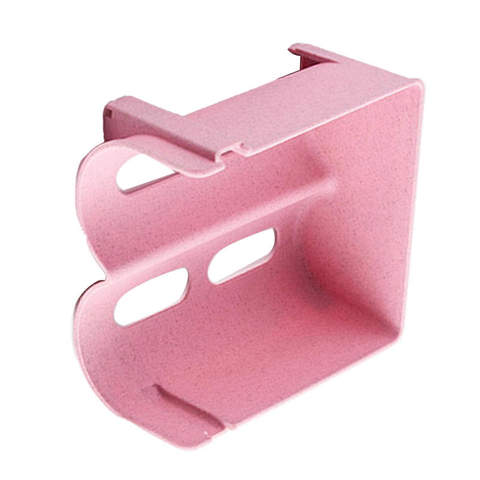 Nonslip, spacesaving, stackable wine rack holder for refrigerator, sturdy, for champagne (PINK) Pink