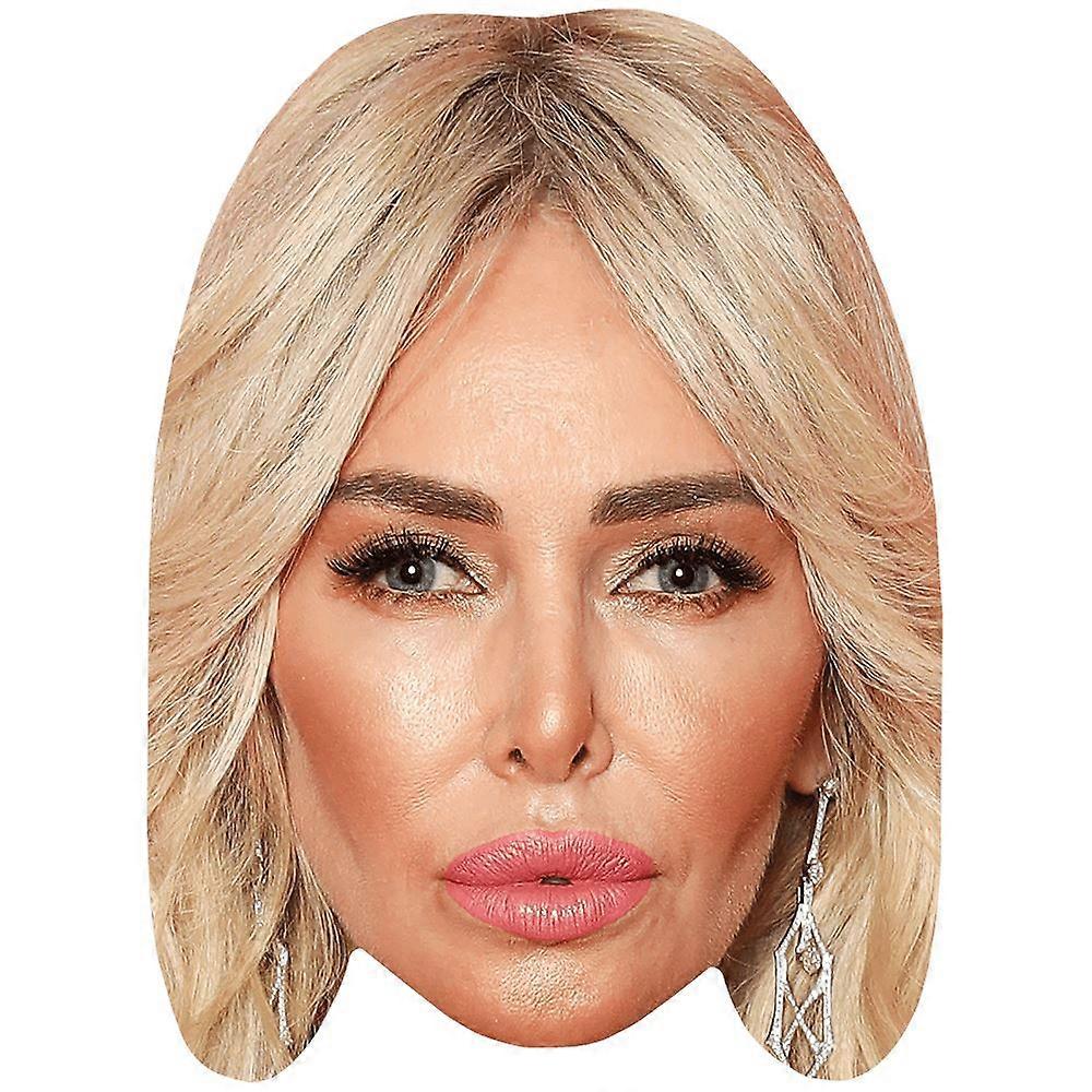 Amanda Cronin (Pout) Celebrity Mask, Flat Card Face