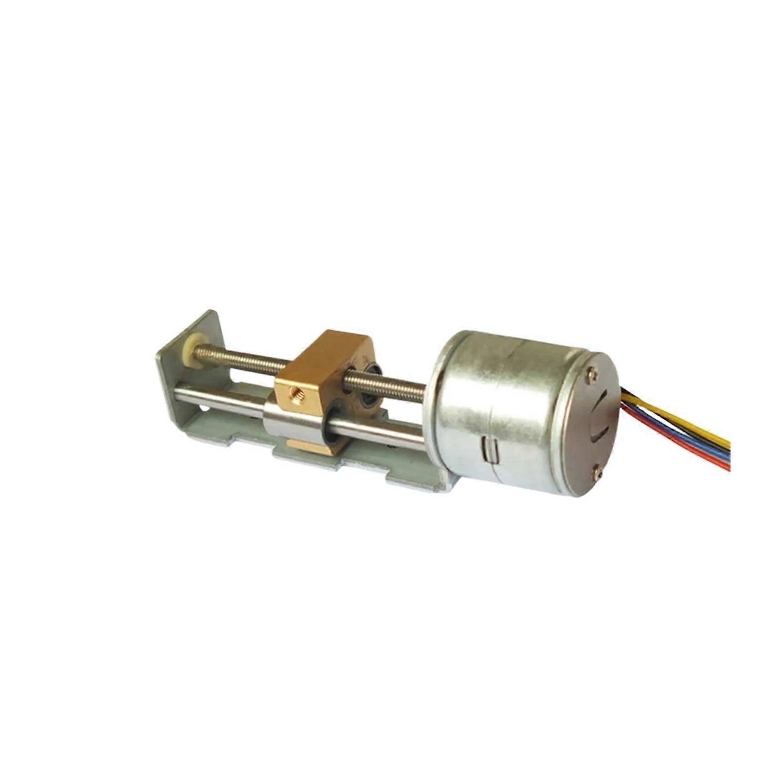 DC 12V 20mm 2phase 4wire Stepper Motor Linear Actuator Screw Slider Positioning Nut DIY