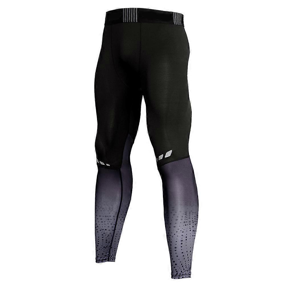 Men Compression Pants Mens Running Tights Polyester Spandex Material 1Pack
