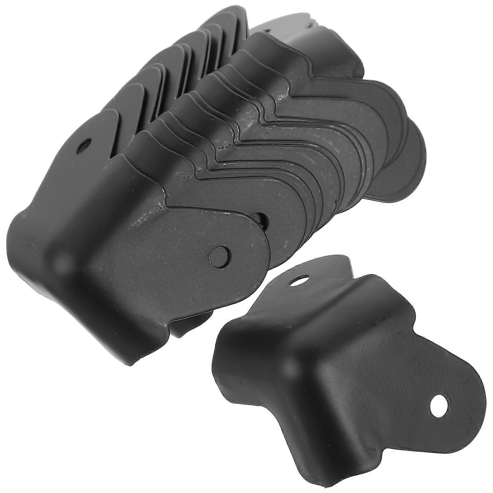 Box Metal Solid Corner Protectors Chassis Durable Easy to Install 16Pcs