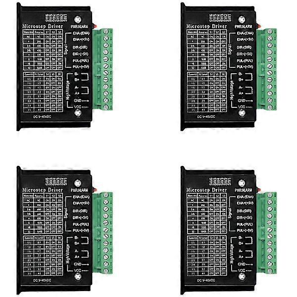 4 pezzi CNC Mono-Axe 4A TB6600 modulo di controllo del driver del motore passo-passo
