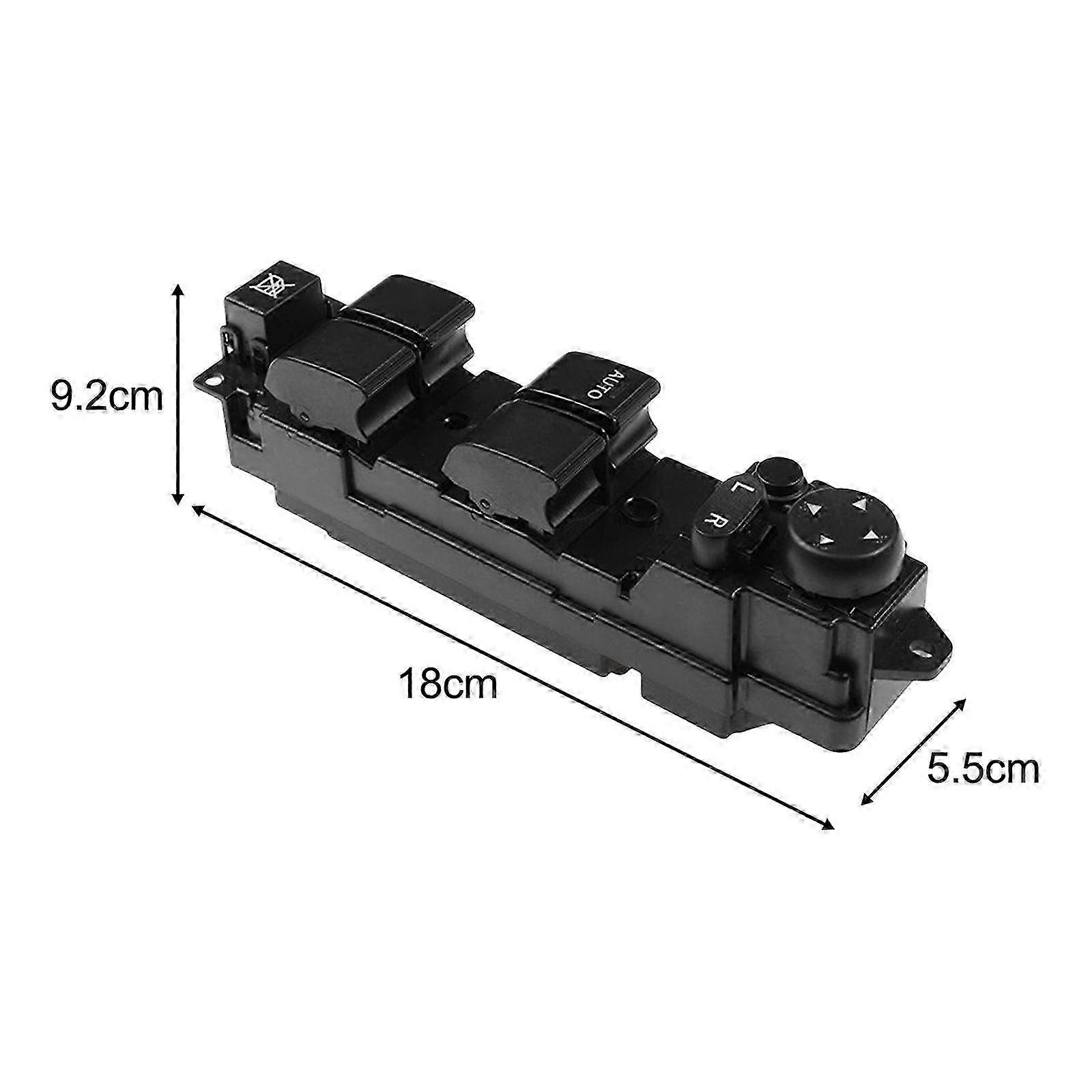Genuine OEM Mazda Power Window Switch – Tan, Fits 1999-2000 Miata, NC11-66-350B-21, 1-Year Warranty