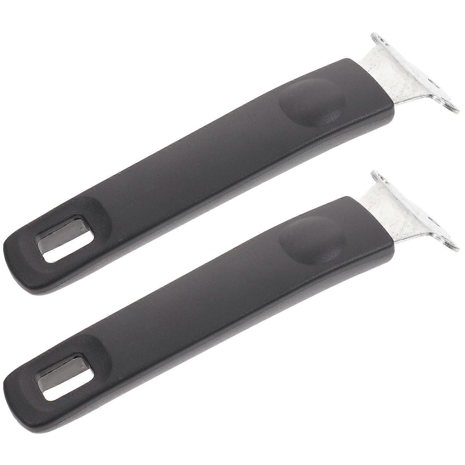 Pot Handle For Kitchen Use 2Pcs Replacement Anti-scald Cookware Wok Handle Ergonomic Comfort