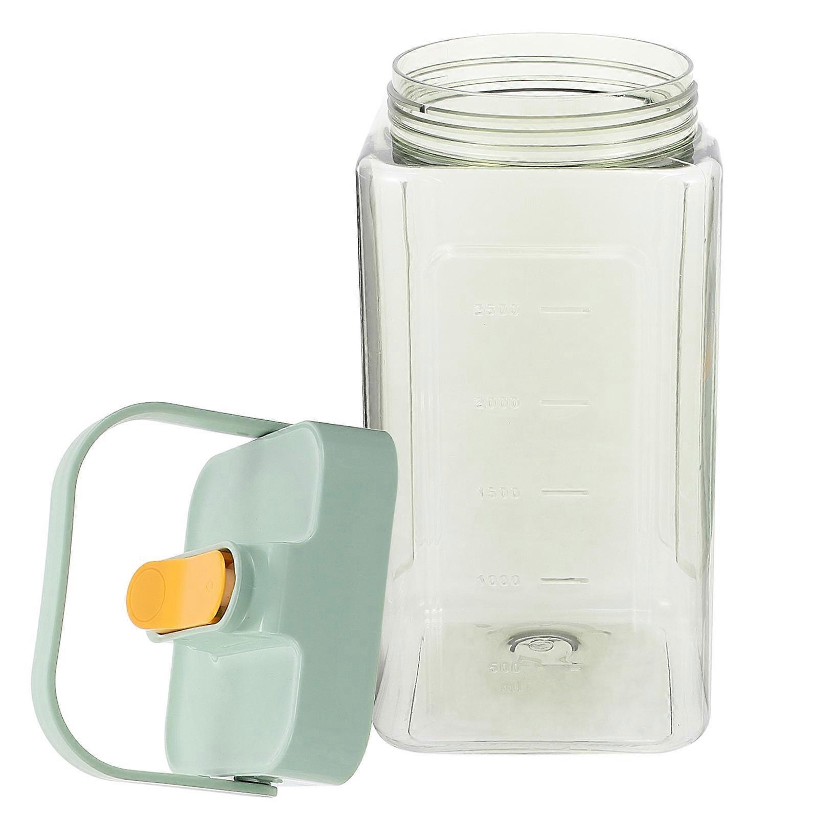 Multi Plastic Beverage Dispenser with Spigot for Home Use Fits in Fridge 4.5L Capacity