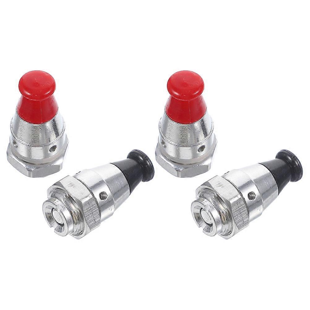 4pcs Pressure Cooker Replacement Valves – Safety Relief Accessories for Efficient Cooking, Easy Cleaning & Installation, Perfect for Housewarming