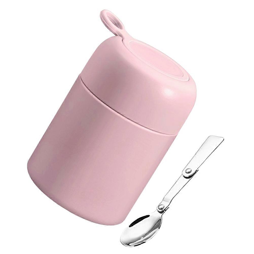 Double-layer Insulated Cup Thermal Mug For Daily Use 500ml In Pink Color With Heat Retention 1Pack