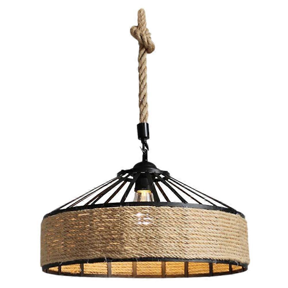 Retro Style Chandelier Cover with Adjustable Hemp Rope for Home Decor and Lighting Supply 1 Meter