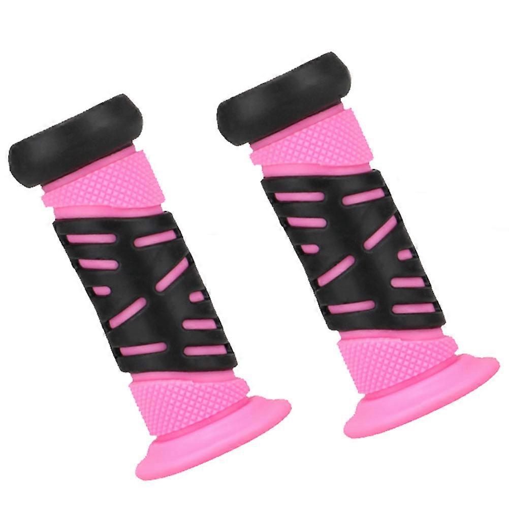 Bike Grips with Impact Protection, Comfortable Rubber Handlebar Grips for Bicycle Safety, Bumper Design for Riders