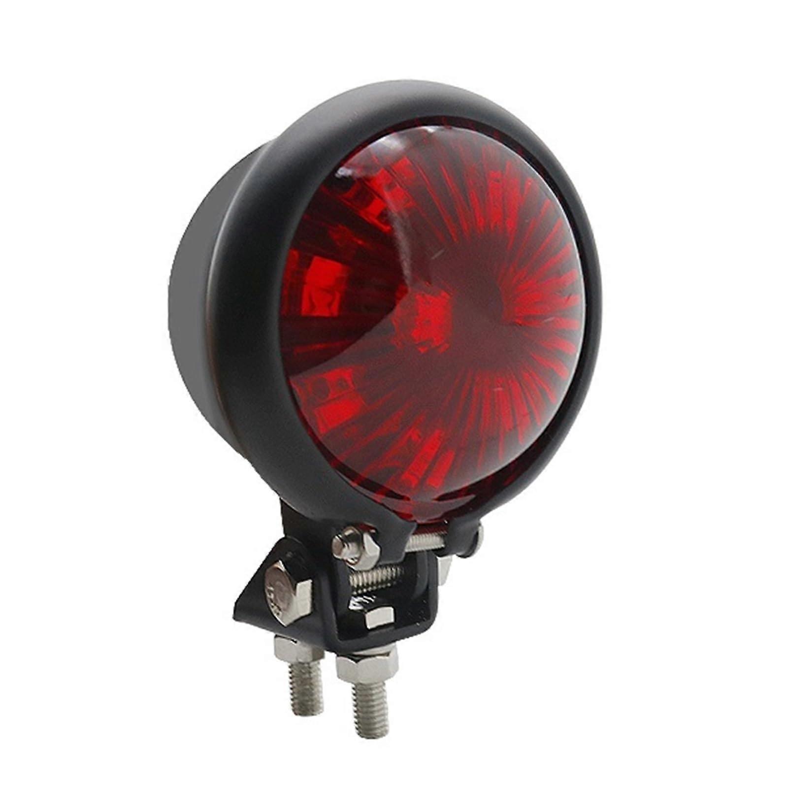 Motorcycle Stop Taillight Red 12V LAdjustable Style Stop Taillight Motorcycle Brake Rear Light Lamp for Chopper