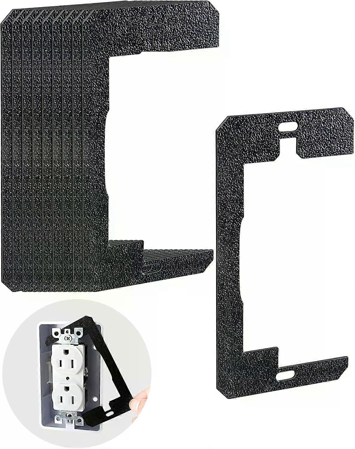 Wall Plate Spacers, 10 Pcs Plastic Electrical Device Leveling Flush Fit Spacers