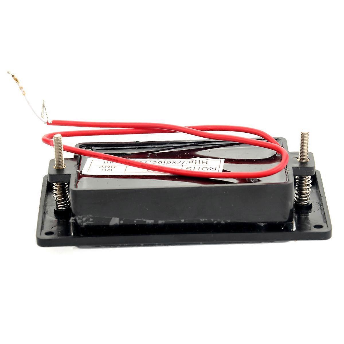 Professional Sealed Humbucker Pickups Set for Guitar Use with Copper Plastic Component Black Color
