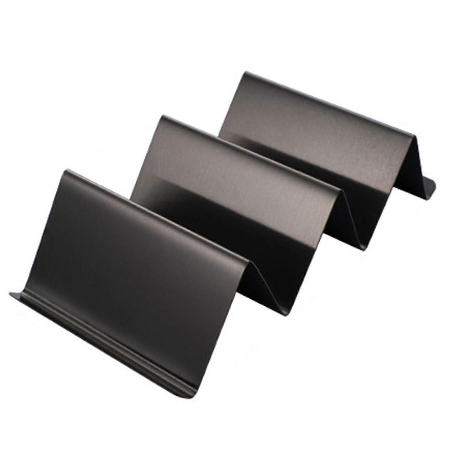Taco Holder Smooth Surface Convenient Stainless Steel Mexican Food Display Stand Home Supplies Qinghai