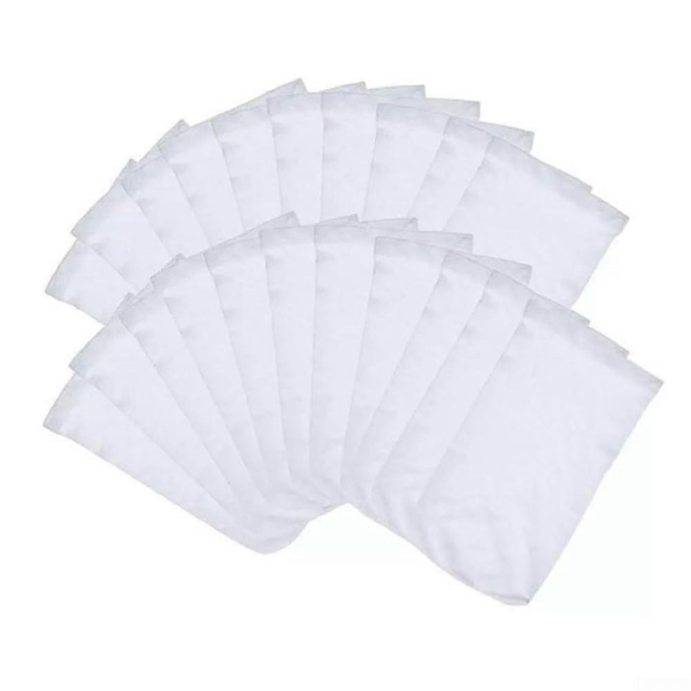 50 pieces pool filter socks, polyester, efficient filtration, easy installation, reusable
