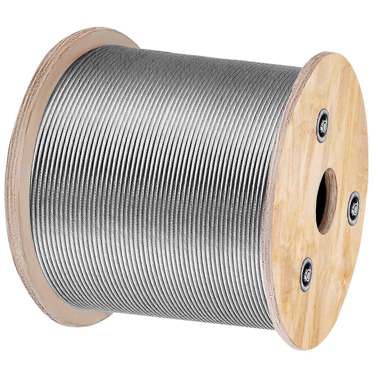 316 7x7 Cable Wire Rope Breaking Strength Stable Maintain Breaking Strength