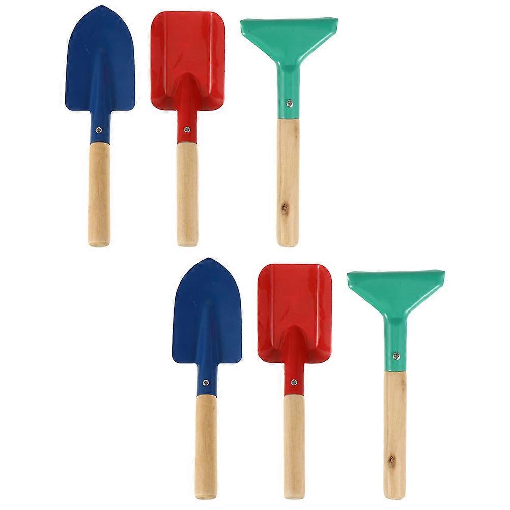 1 Set of Kids Trowel Tool Children Rake Children Gardening Tools Outdoor Planting Tools