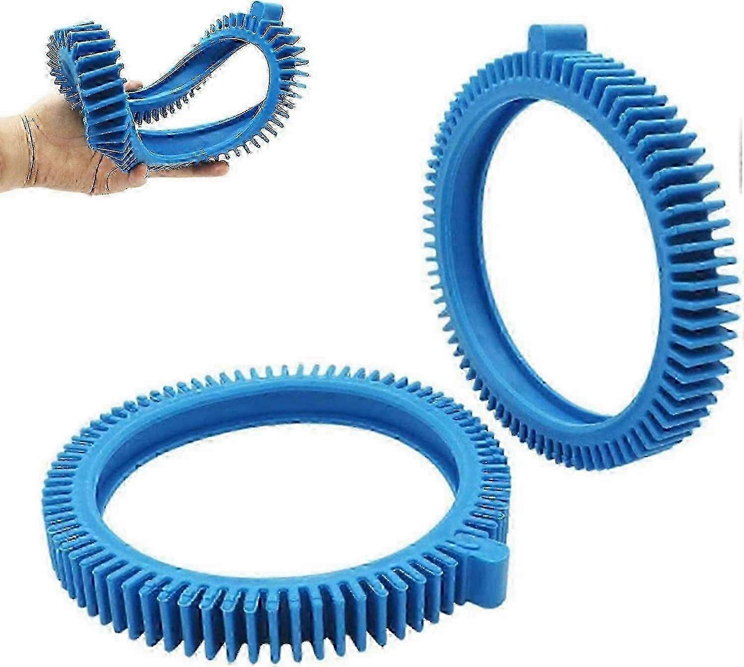 Hochleistungs-Poolreiniger-Räder mit Gummireifen mit hoher Traktion, einfache Installation auf dem Highway