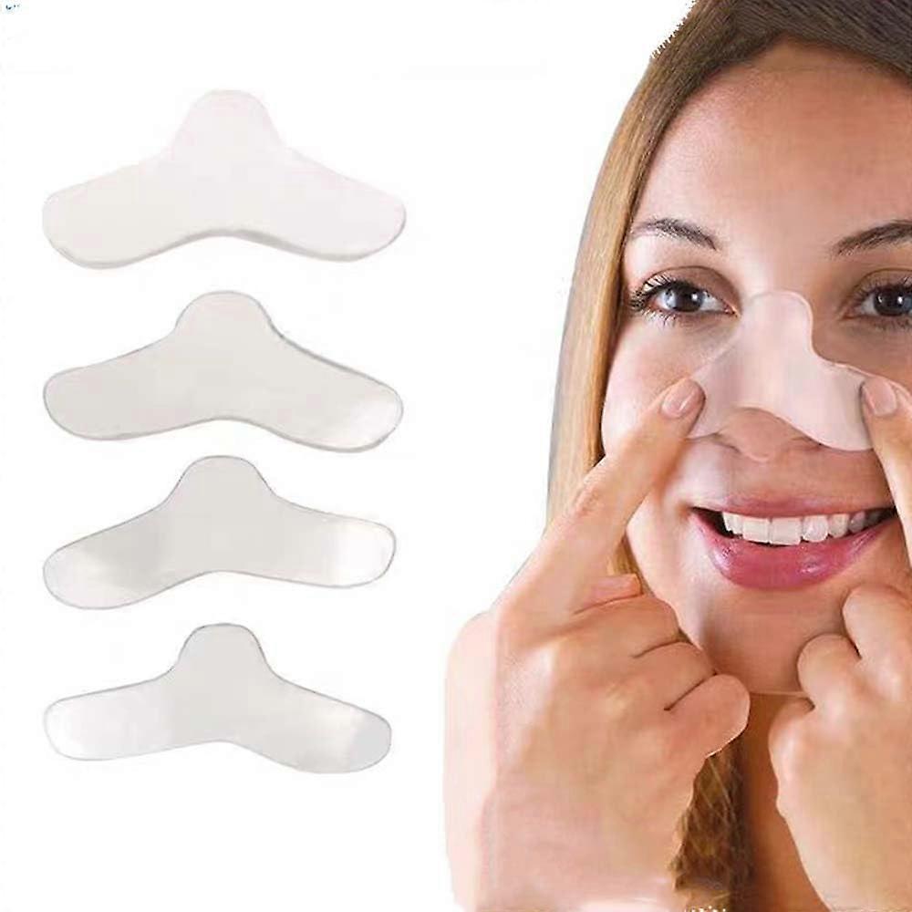 CPAP Nose Gel Pads for Comfort, Silicone Mask Cushions, Soft Nose Protection Accessories for CPAP Machines, Universal Fit