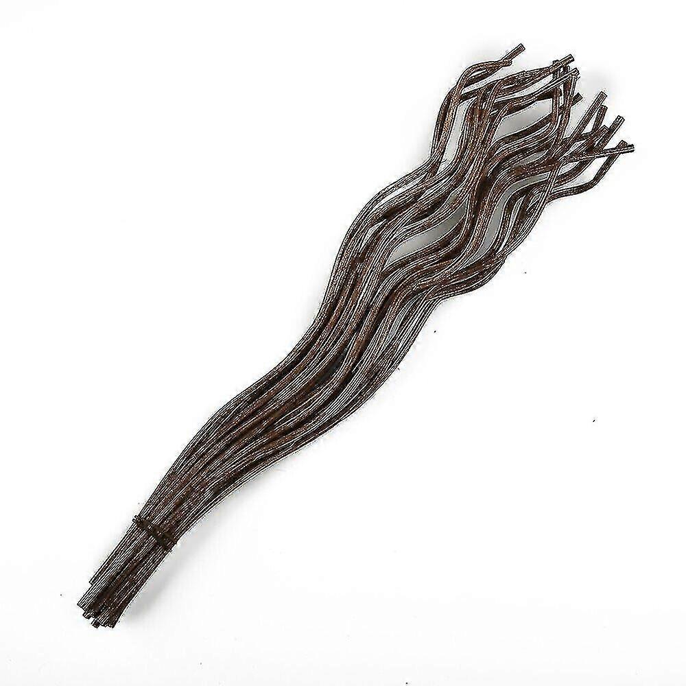 Reed diffuser sticks, 20 pieces, wavy with weaving craft