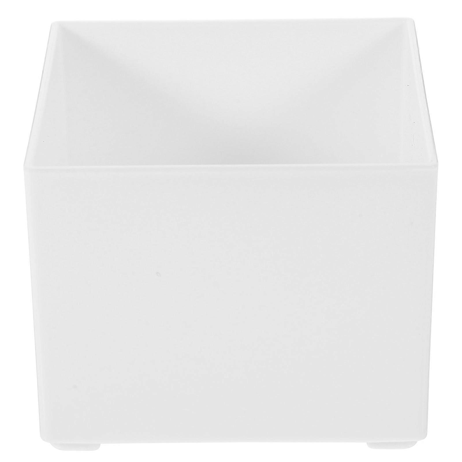 Acrylic Tea Bag Organizer for Home White Storage Container Keeps Desktop Tidy 1 Piece