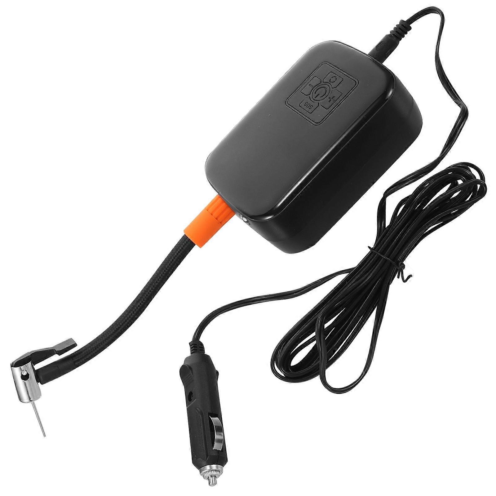Portable Car Tire Pump with Quick Inflation and Long Battery Life for Cars Bikes Balls ABS Material Multi Color 12V Power Supply