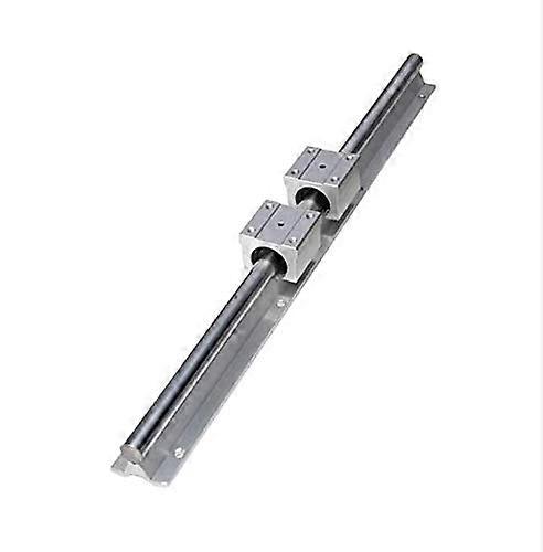 SBR12UU Linear Rails and Bearings, 500mm Linear Guide Rail + 2pcs 12mm Linear Bearing Blocks for Smooth Motion