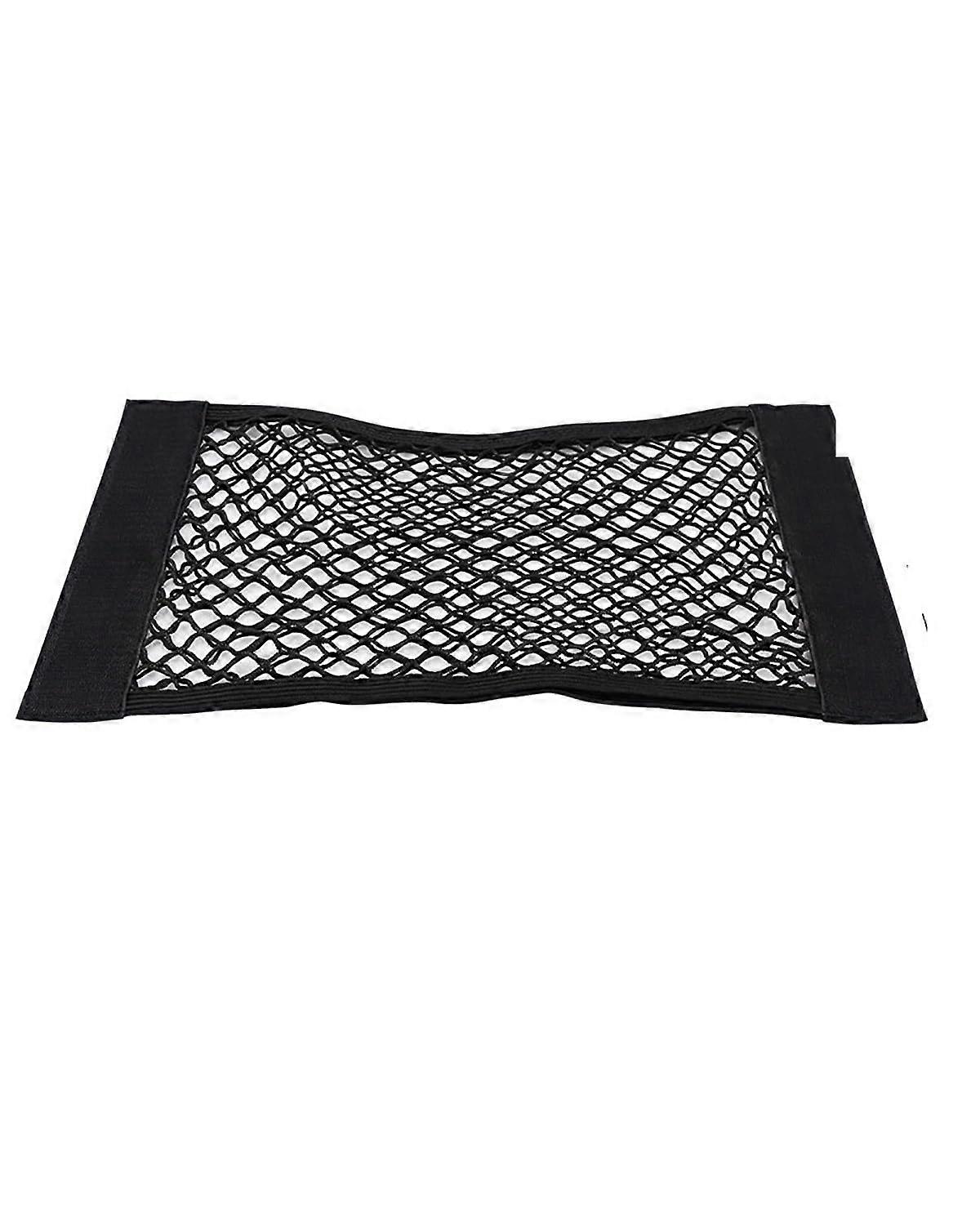 Luggage Net Car Organizer 60 x 25 cm Elastic Storage Compatible With BYD RAV4 2023 Volvo XC60 Trunk Organizer