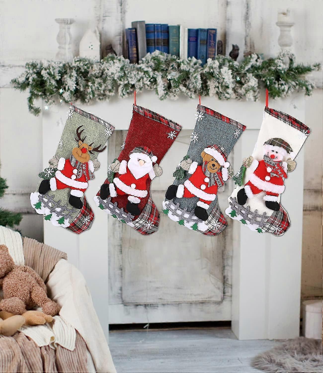 Christmas Stocking for Hanging,33*20CM Christmas Stocking for Han