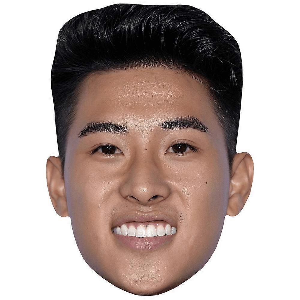 Jeffrey Chang (Smile) Celebrity Mask, Flat Card Face