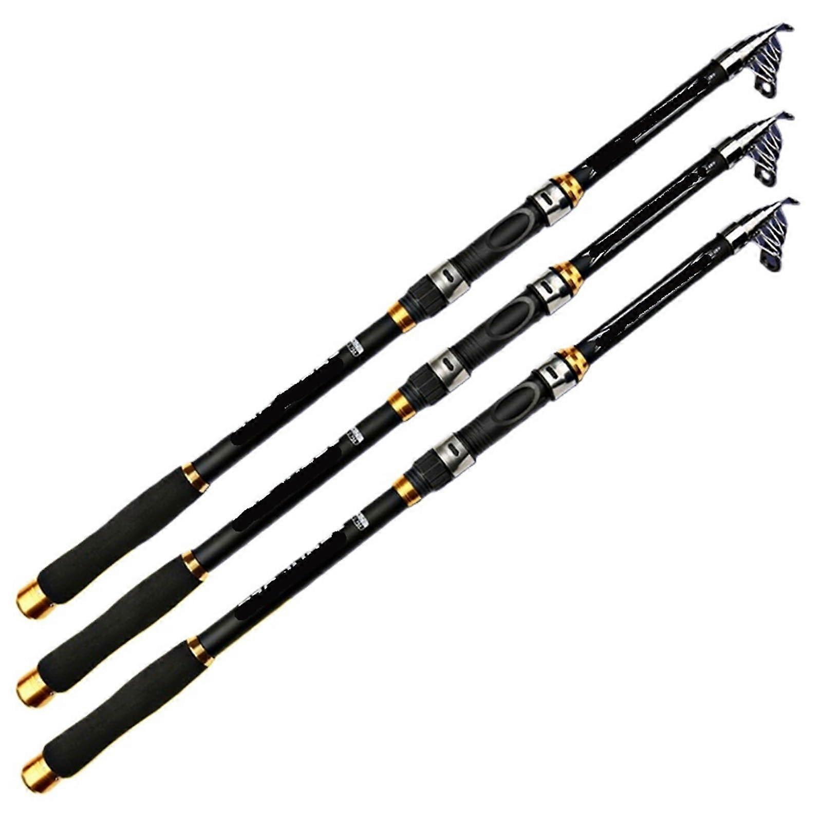 Portable Telescopic Carp Feeder Fishing Rod 3.0m Carbon Fishing Pole for Sea Fishing, Lightweight 2.5m-4.2m Options