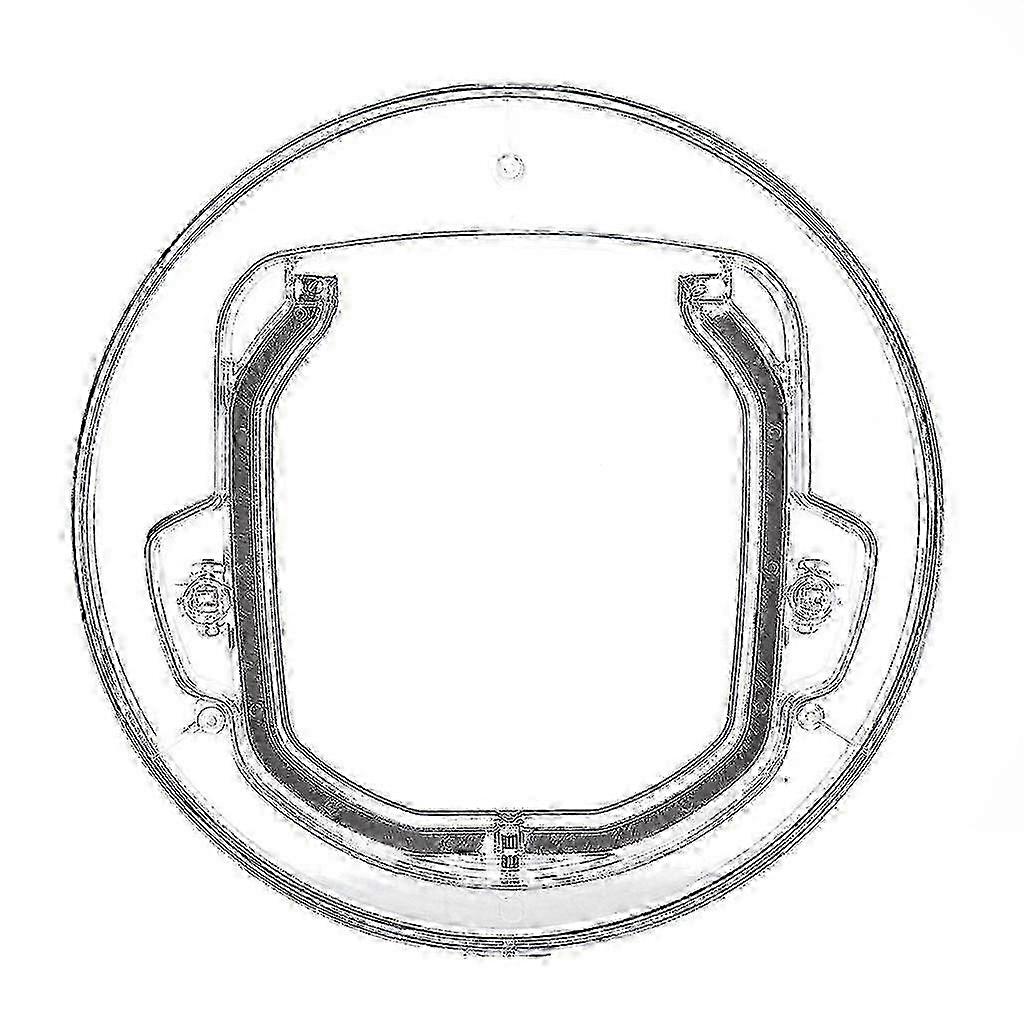 Optimized Pet Door for Sliding Glass Doors - 4-Way Entry Cat & Dog Flap with Enhanced Access