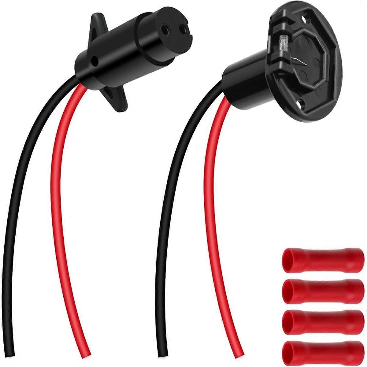 Trolling Motor Plug 12v/8 Gauge/2 Wire Trolling Quick Connector for Electric Boat Motor Electrical Trolling Plug Socket