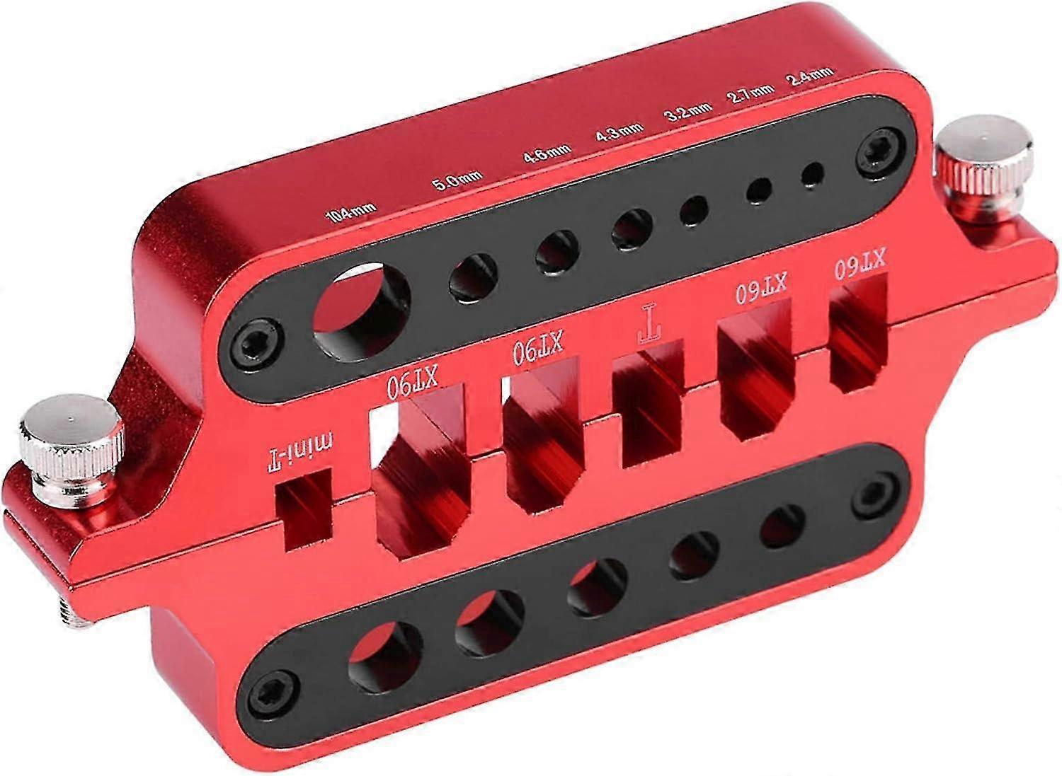 Portable Soldering Station for Soldering 2.4mm to 10.4mm Banana Plugs Mini T XT60 XT90 Connector Soldering Tool Holder