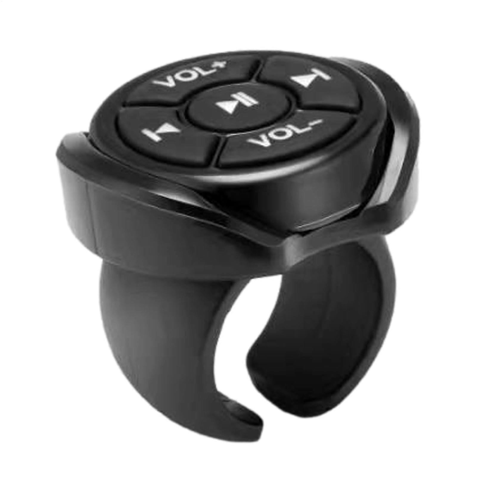 Steering Wheel Remote Button For Car  Compact Wireless Car Stereo Remote, Media Control, Universal Compatibility