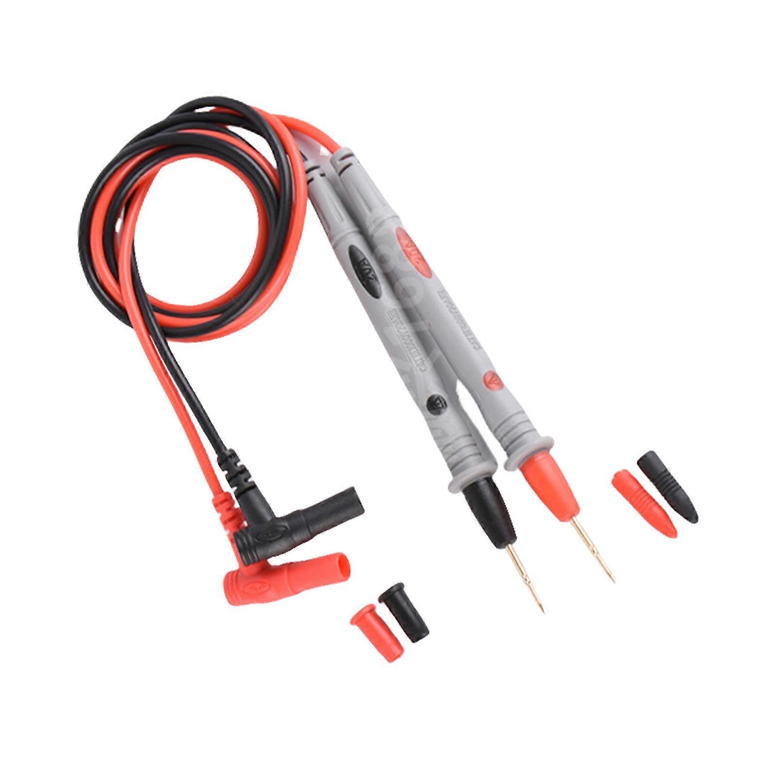 Electrical Testing Probes with Ergonomic Rubber Handle Heat Resistant Test Leads set for Precise Circuit Measurements Multicolor