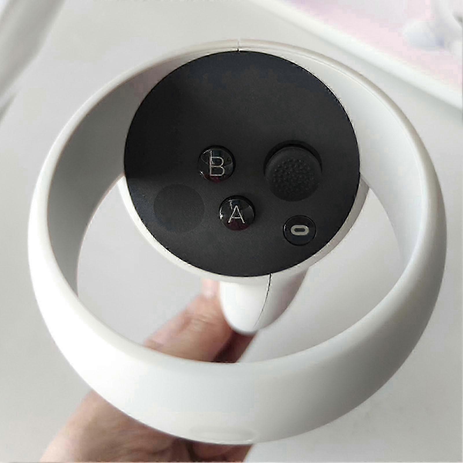 Oculus Quest 1/2 & Rift S VR Controller - Tactile Thumbsticks with Protective Caps