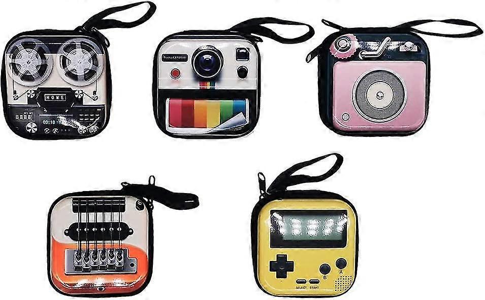 5 small portable retro coin purse retro wallet key case replacement wallet coin bag boy coin bag gir