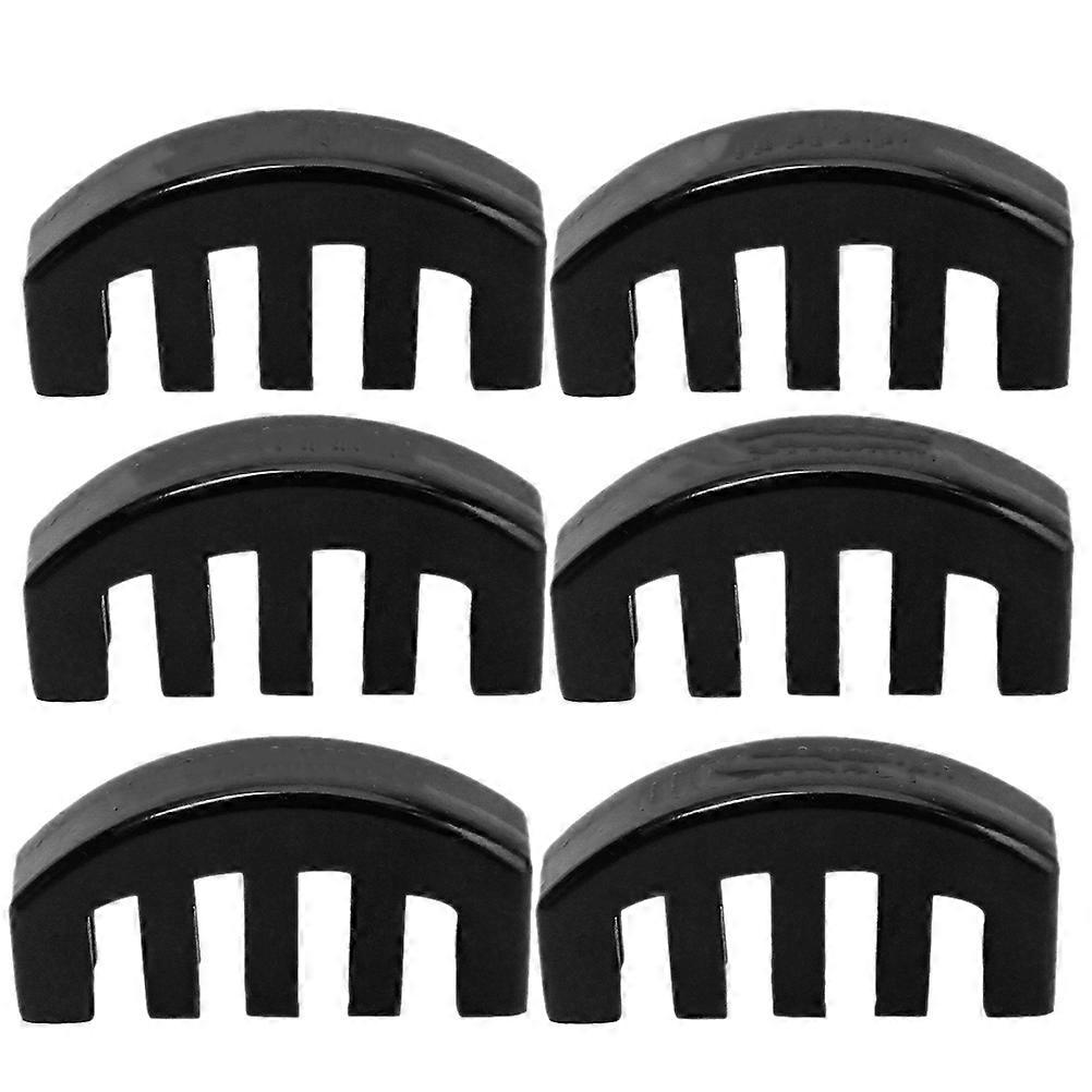 Violin Practice Mutes 6Pcs Suitable For Practice Performance Five-Pronged Shape Easy To Install