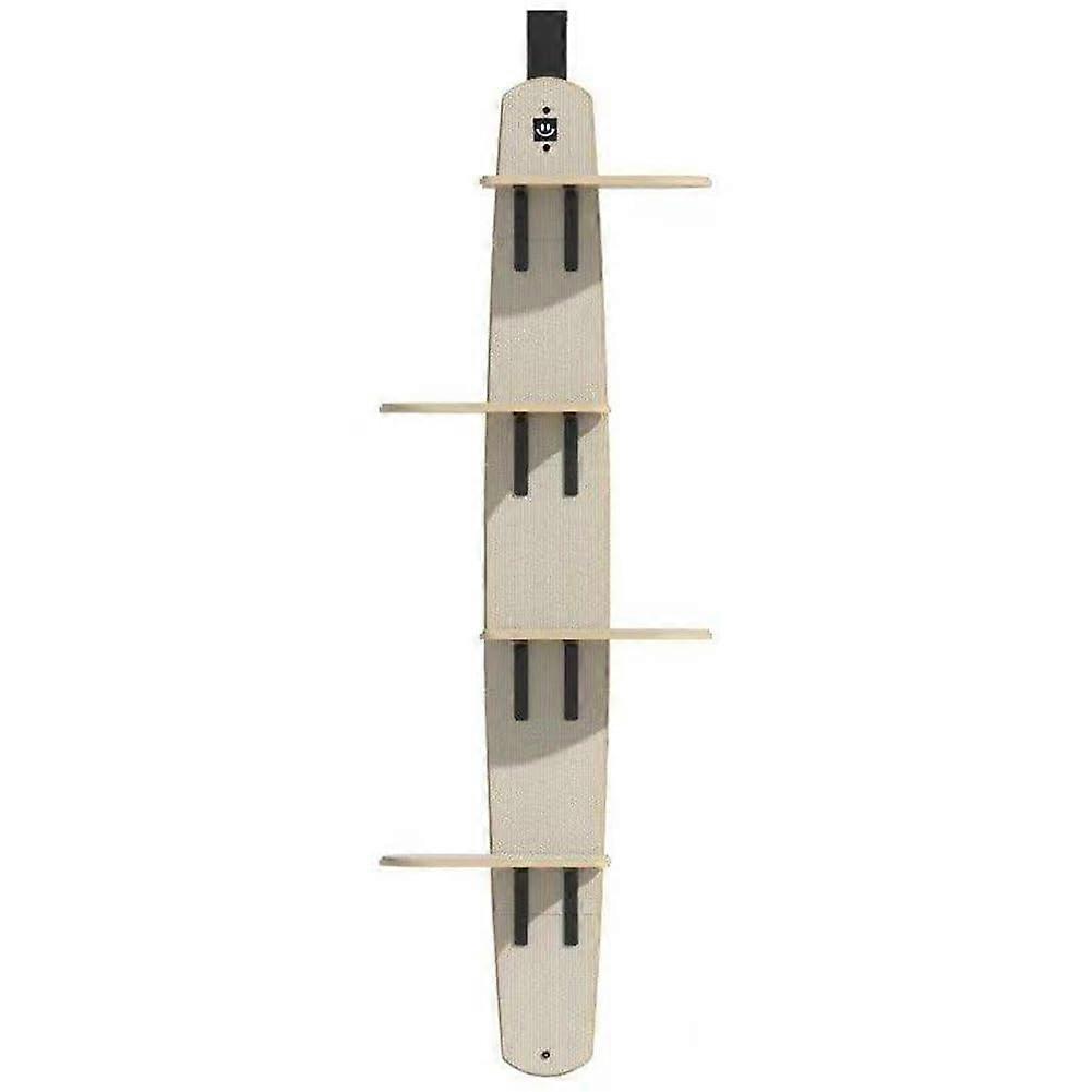 Door Hanging Cat Shelf OverTheDoor Cat Perch Climber, 4Level Cat Tree With Shelves, Scratching Post